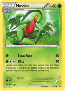 Carte Pokémon Massko 7/160 Peu commune Primo-Choc