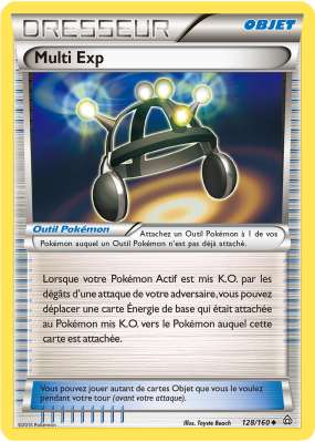 Carte Pokémon Multi Exp 128/160 Peu commune Primo-Choc