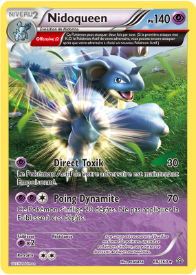 Carte Pokémon Nidoqueen 69/160 Rare Primo-Choc