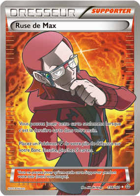 Carte Pokémon Ruse de Max 158/160 Ultra Rare Primo-Choc