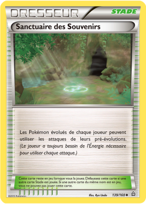 Carte Pokémon Sanctuaire des Souvenirs 139/160 Peu commune Primo-Choc