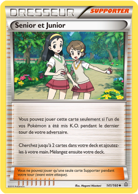 Carte Pokémon Senior et Junior 141/160 Peu commune Primo-Choc