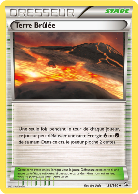 Carte Pokémon Terre Brûlée 138/160 Peu commune Primo-Choc