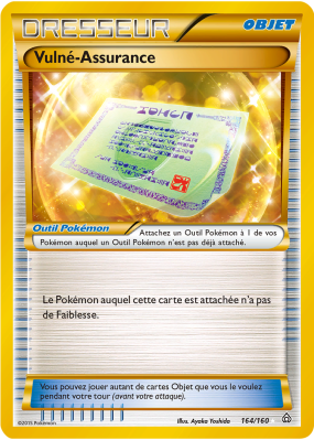 Carte Pokémon Vulné-Assurance 164/160 Ultra Rare Primo-Choc