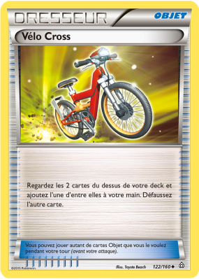 Carte Pokémon Vélo Cross 122/160 Peu commune Primo-Choc