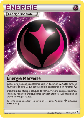 Carte Pokémon Énergie Merveille 144/160 Peu commune Primo-Choc