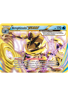Carte Pokémon Amphinobi TURBO 41/122 Turbo Rupture TURBO