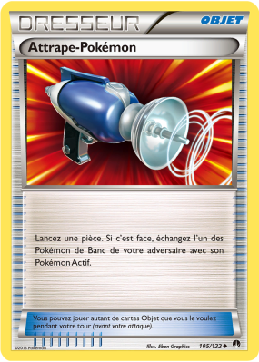 Carte Pokémon Attrape-Pokémon 105/122 Peu commune Rupture TURBO