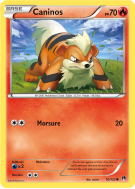 Carte Pokémon Caninos 10/122 Commune Rupture TURBO