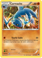Carte Pokémon Carmache 69/122 Peu commune Rupture TURBO