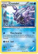 Carte Pokémon Crustabri 24/122 Peu commune Rupture TURBO