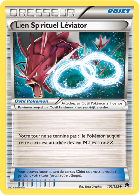 Carte Pokémon Lien Spirituel Léviator 101/122 Peu commune Rupture TURBO