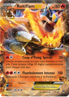 Carte Pokémon Roitiflam-EX 14/122 Ultra Rare Rupture TURBO