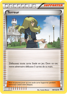 Carte Pokémon Terreur 98/122 Peu commune Rupture TURBO