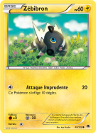 Carte Pokémon Zébibron 48/122 Commune Rupture TURBO
