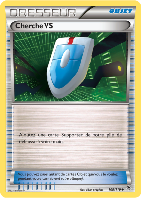 Carte Pokémon Cherche VS 109/119 Peu commune Vigueur Spectrale