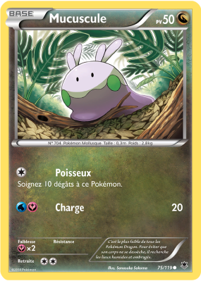Carte Pokémon Mucuscule 75/119 Commune Vigueur Spectrale