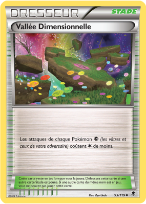 Carte Pokémon Vallée Dimensionnelle 93/119 Peu commune Vigueur Spectrale