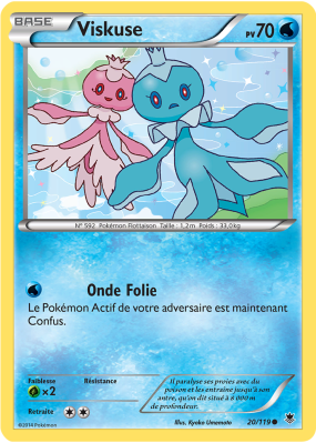 Carte Pokémon Viskuse 20/119 Commune Vigueur Spectrale