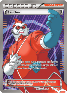 Carte Pokémon Xanthin 119/119 Ultra Rare Vigueur Spectrale