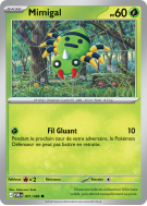 Carte Pokémon Mimigal 001/088 Commune Équilibre Parfait
