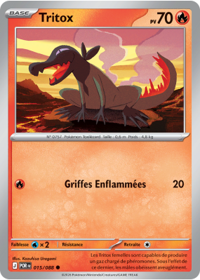 Carte Pokémon Tritox 015/088 Commune Équilibre Parfait