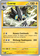 Carte Pokémon Luxray 028/088 Holographique Équilibre Parfait