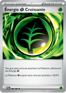 Carte Pokémon Énergie Plante Croissante 086/088 Holographique Équilibre Parfait