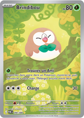 Carte Pokémon Brindibou 090/088 AR Équilibre Parfait