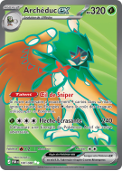 Carte Pokémon Archéduc-ex 100/088 Ultra Rare Équilibre Parfait