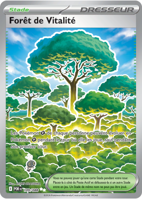 Carte Pokémon Forêt de Vitalité 109/088 Ultra Rare Équilibre Parfait