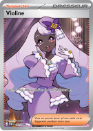 Carte Pokémon Violine 110/088 Ultra Rare Équilibre Parfait