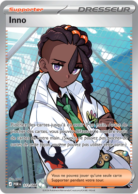 Carte Pokémon Inno 112/088 Ultra Rare Équilibre Parfait