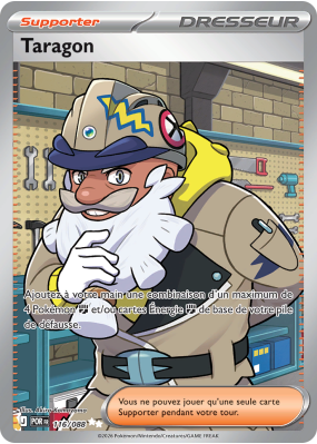 Carte Pokémon Taragon 116/088 Ultra Rare Équilibre Parfait
