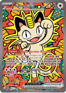 Carte Pokémon Miaouss-ex 121/088 Alternative Équilibre Parfait