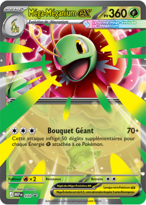 Carte Pokémon Méga-Méganium-ex 34 Promo ME