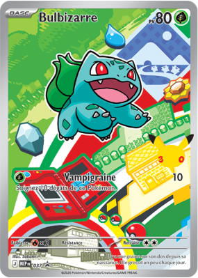 Carte Pokémon Bulbizarre 37 Promo ME