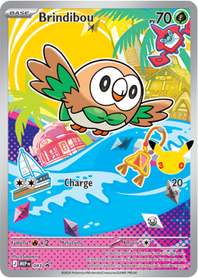 Carte Pokémon Brindibou 43 Promo ME