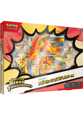 Coffret 4 Boosters Pokémon Héros Transcendants ME2.5 FR