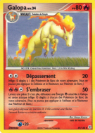 Carte Pokémon Galopa 59/130 Peu commune Diamant & Perle (JCC)