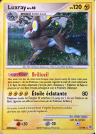 Carte Pokémon Luxray 7/130 Holographique Diamant & Perle (JCC)