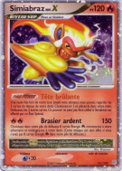 Carte Pokémon Simiabraz NIV.X 121/130 NIV.X Diamant & Perle (JCC)