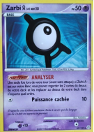 Carte Pokémon Zarbi A 65/130 Peu commune Diamant & Perle (JCC)