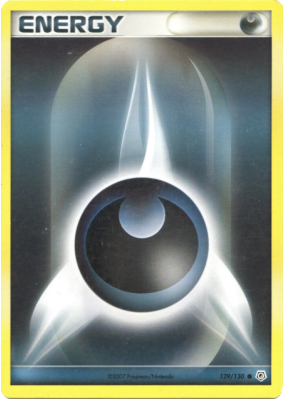 Carte Pokémon Énergie Obscurité 129/130 Commune Diamant & Perle (JCC)