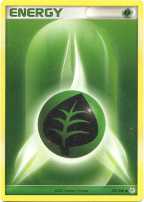 Carte Pokémon Énergie Plante 123/130 Commune Diamant & Perle (JCC)