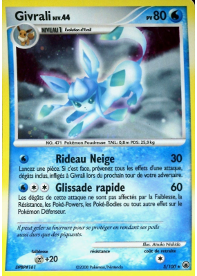 Carte Pokémon Givrali 5/100 Holographique Aube Majestueuse