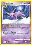 Carte Pokémon Mentali 18/100 Rare Aube Majestueuse
