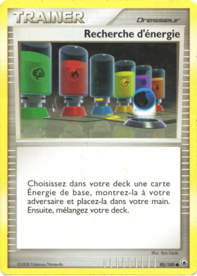 Carte Pokémon Recherche d'énergie 90/100 Commune Aube Majestueuse