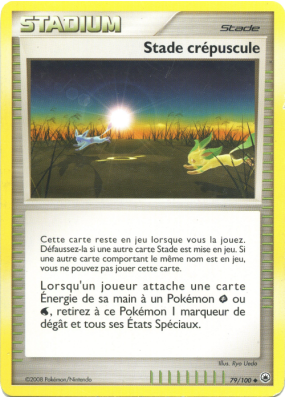 Carte Pokémon Stade crépuscule 79/100 Peu commune Aube Majestueuse