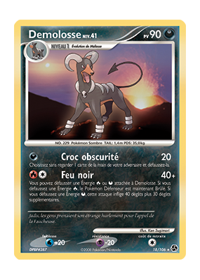 Carte Pokémon Demolosse 18/106 Rare Duels au sommet